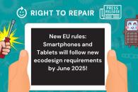 Las nuevas normas de la UE mejorarán el soporte de móviles y tablets Las nuevas normas de la UE mejorarán el soporte de móviles y tablets