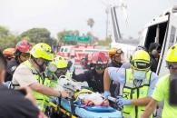 Reportan a dos heridos de gravedad Reportan a dos heridos de gravedad