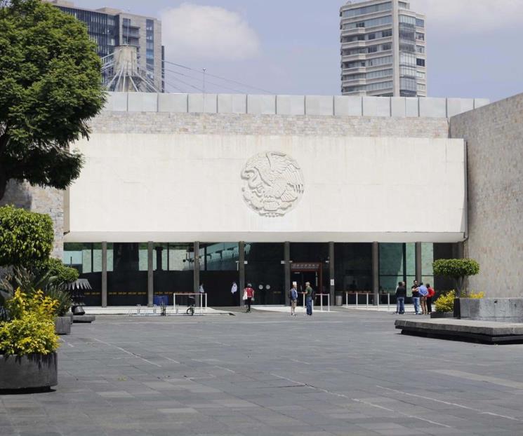 Reabre Museo de Antropología con resguardo de Policía Auxiliar Reabre Museo de Antropología con resguardo de Policía Auxiliar