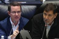 Protagonizan Anaya y Noroña pleito en el Senado Protagonizan Anaya y Noroña pleito en el Senado