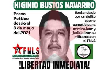 Condena ONU detención del defensor Higinio Bustos