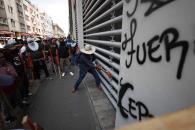 Segob rechaza enérgicamente actos vandálicos de la CNTE Segob rechaza enérgicamente actos vandálicos de la CNTE