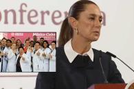 Desmiente Sheinbaum que exista explotación laboral de médicos Desmiente Sheinbaum que exista explotación laboral de médicos