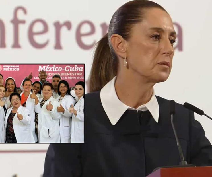 Desmiente Sheinbaum que exista explotación laboral de médicos Desmiente Sheinbaum que exista explotación laboral de médicos
