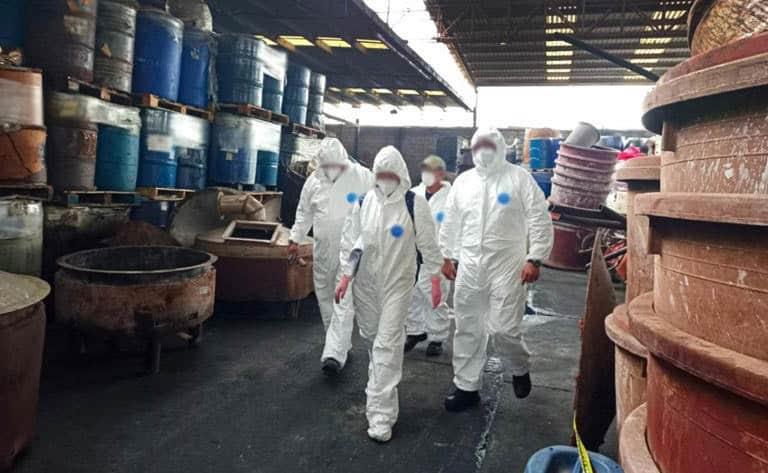 Destruye FGR 4 toneladas y 8 mil litros de precursores químicos