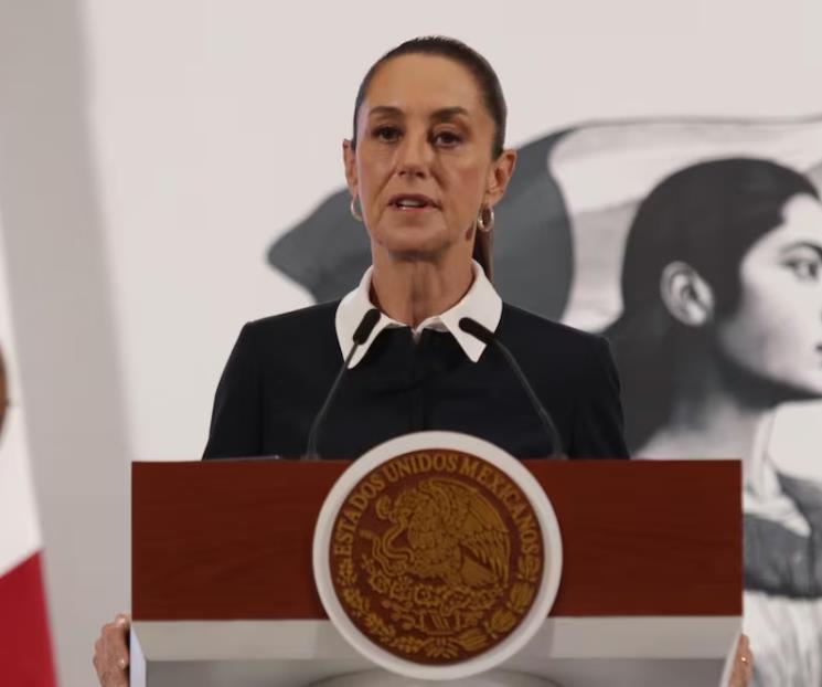 Rechaza Claudia alza de aranceles de Trump Rechaza Claudia alza de aranceles de Trump