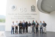 Visitan el C5 agencias de seguridad de EU Visitan el C5 agencias de seguridad de EU