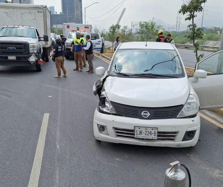 Deja choque 4 heridos y caos vial Deja choque 4 heridos y caos vial