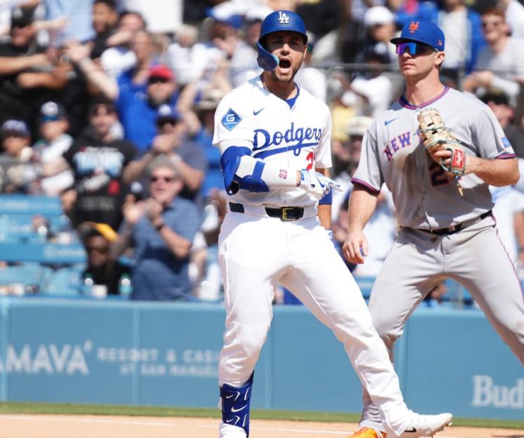 Remontan los Dodgers y vencen a Mets Remontan los Dodgers y vencen a Mets