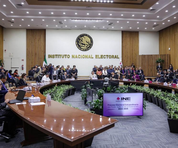 INE concluye cómputos de Tribunal de Disciplina Judicial