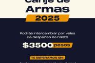 Invitan en Juárez al programa ´Canje de Armas 2025´ Invitan en Juárez al programa ´Canje de Armas 2025´