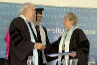 Entregan a Alicia Bárcena, doctorado Honoris Causa en Costa Rica