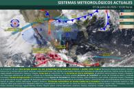 Lluvias intensas azotarán estos estados hoy sábado Lluvias intensas azotarán estos estados hoy sábado