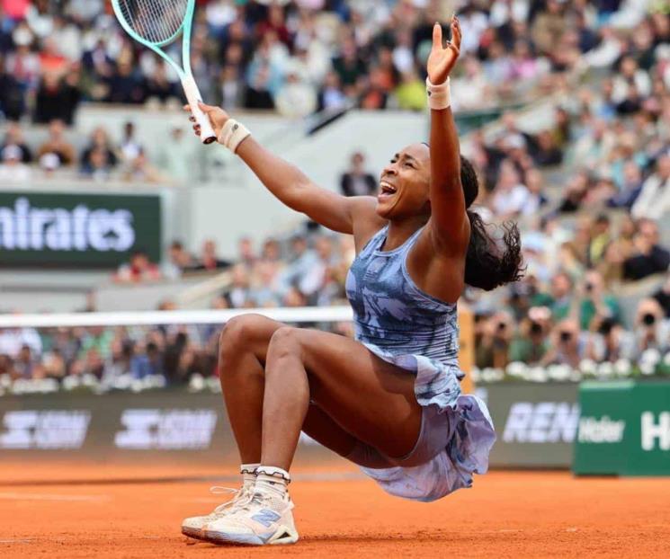 Se corona Coco Gauff en el Roland Garros