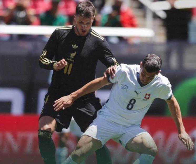 Pierde México en partido amistoso ante Suiza Pierde México en partido amistoso ante Suiza