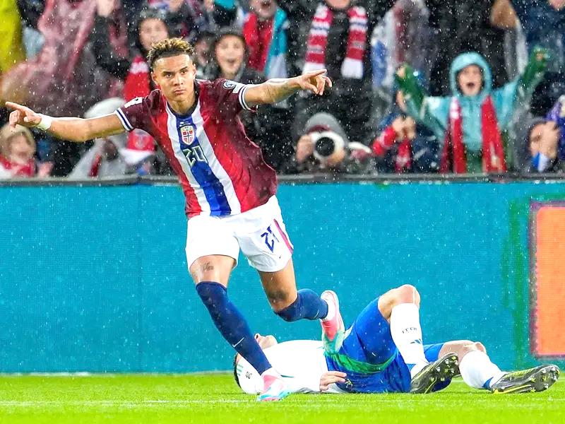 Golea Noruega a Italia en eliminatorias europeas