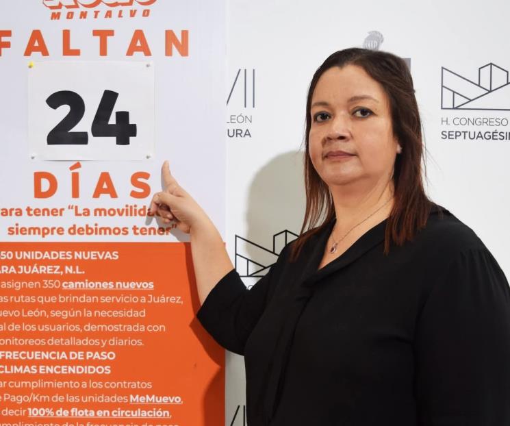 Inicia Rocío cuenta regresiva para dejar bancada de MC Inicia Rocío cuenta regresiva para dejar bancada de MC