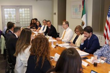 Concluyen Senadores cabildeo en EU