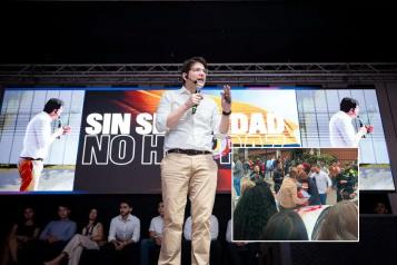 Atentan en mitin contra Uribe, candidato presidencial de Colombia
