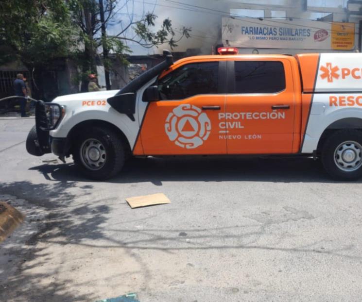 Se incendia domicilio al norte de Monterrey Se incendia domicilio al norte de Monterrey