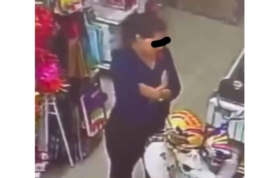 Buscan a mujer por robar en tienda Buscan a mujer por robar en tienda