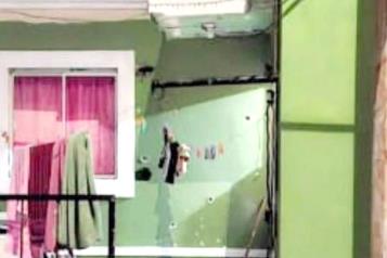 Balean sujetos armados casa de policía