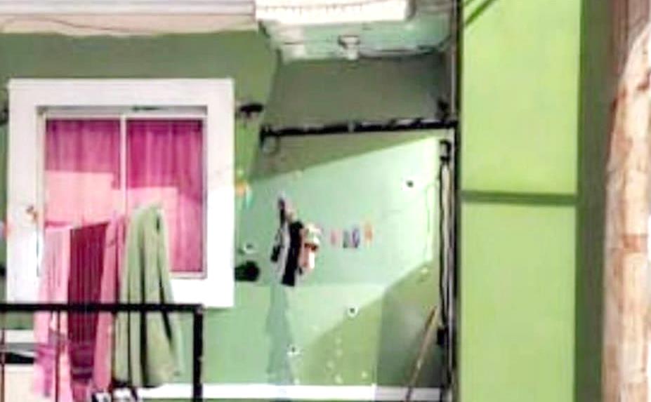 Balean sujetos armados casa de policía Balean sujetos armados casa de policía