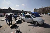 Anuncia CNTE "receso" tras levantar plantón en el Zócalo Anuncia CNTE "receso" tras levantar plantón en el Zócalo