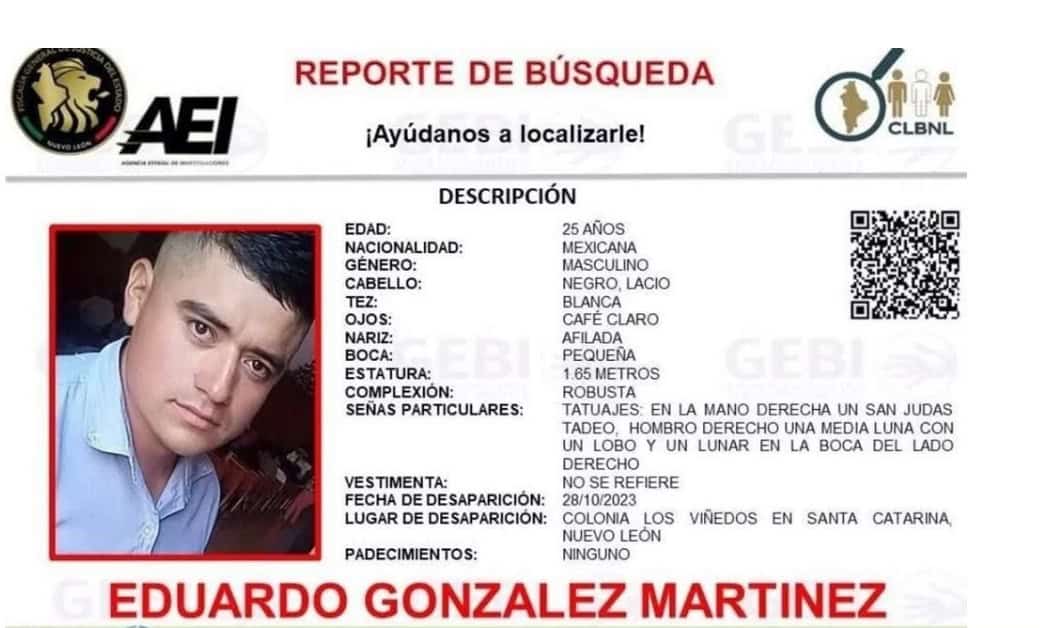 Un hombre originario del estado de Michoacán, fue encontrado deambulando como indigente, en calles del primer cuadro de la ciudad de Monterrey.