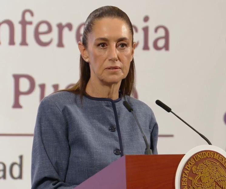Sheinbaum pide a mexicanos en EU no manifestarse violentamente Sheinbaum pide a mexicanos en EU no manifestarse violentamente