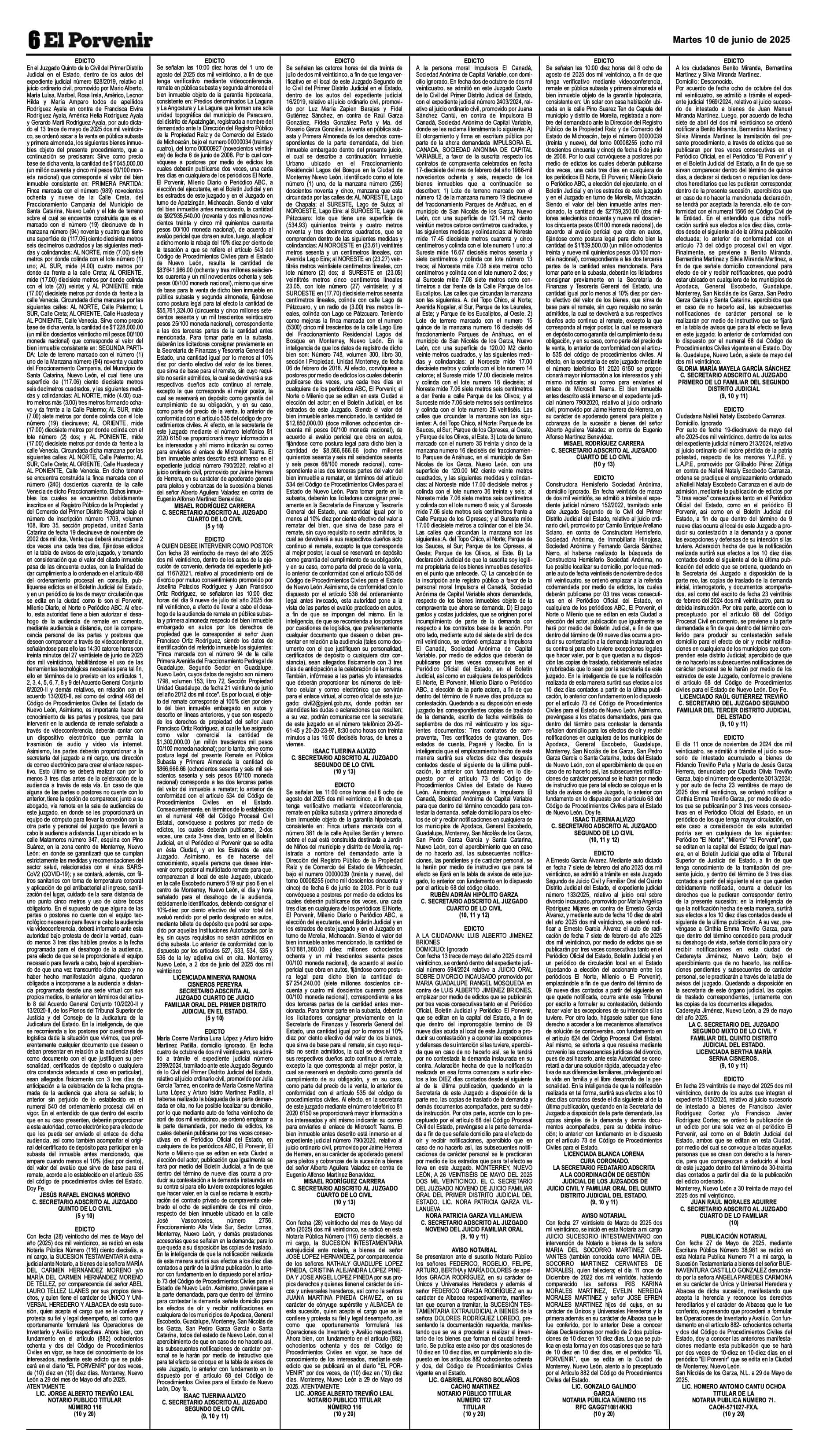Edictos