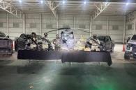 Decomisan arsenal en Cerralvo Decomisan arsenal en Cerralvo