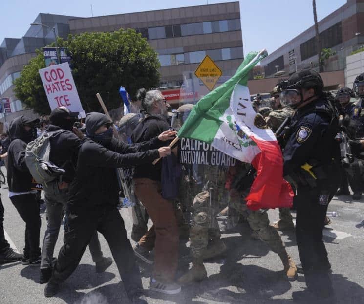 Suman 330 migrantes detenidos en Los Ángeles Suman 330 migrantes detenidos en Los Ángeles