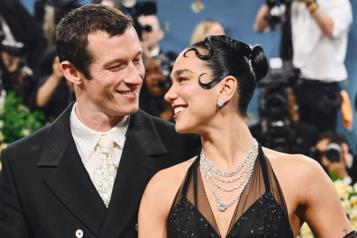 Confirma Dua Lipa su compromiso con Callum Turner