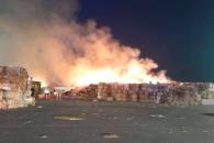 Arde empresa cartonera en Guadalupe