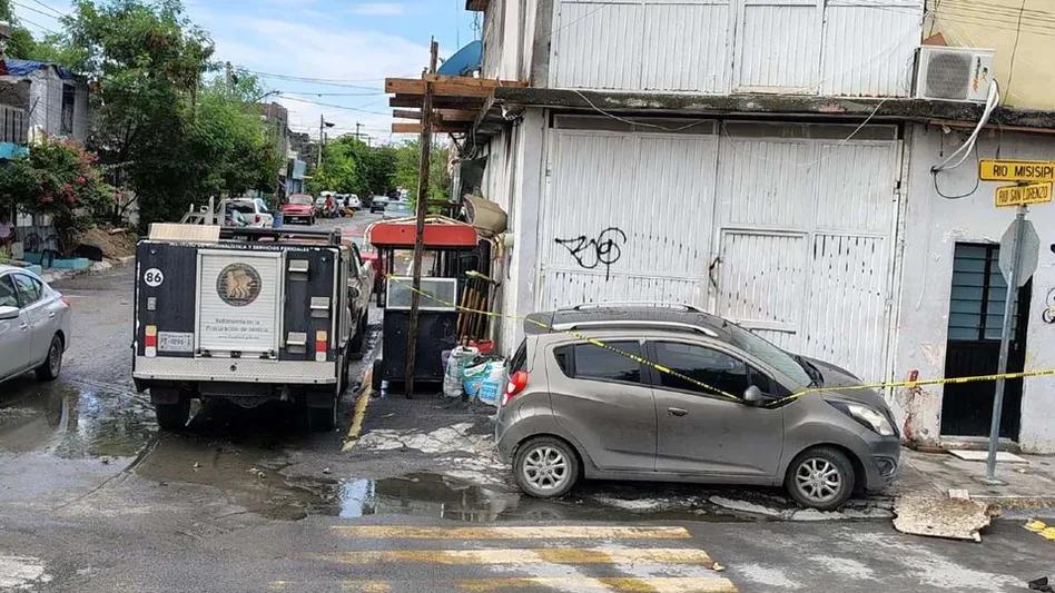 Balean a hombre en Apodaca Balean a hombre en Apodaca