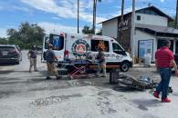 Impacta a motociclista en General Terán