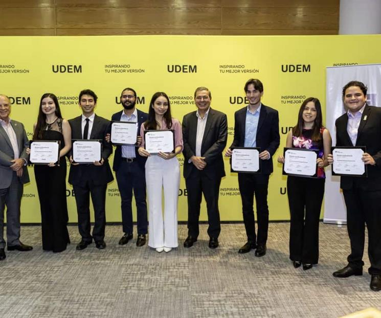 Reconocen a estudiantes destacados de las carreras de Ingeniería