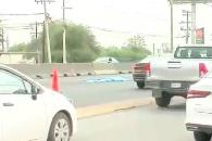 Muere atropellado al intentar cruzar carretera en Apodaca