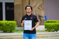 Reconocen a estudiante con galardón nacional al mérito estudiantil Reconocen a estudiante con galardón nacional al mérito estudiantil