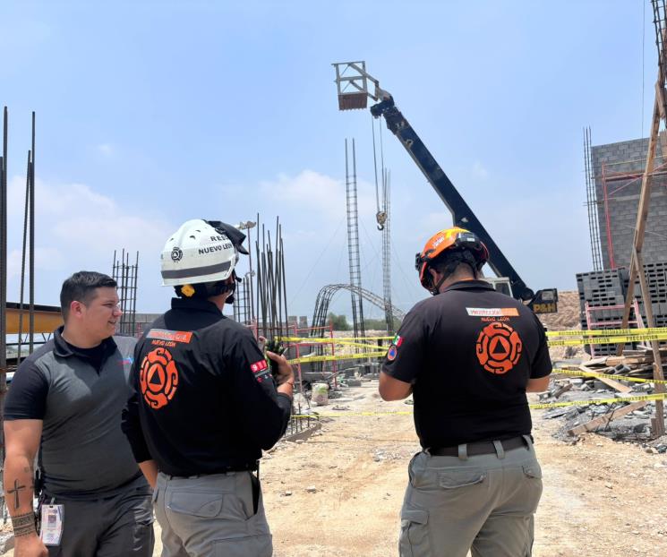 Cae de andamio y resulta herido Cae de andamio y resulta herido