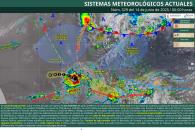 Lluvias intensas afectarán gran parte del país este sábado Lluvias intensas afectarán gran parte del país este sábado