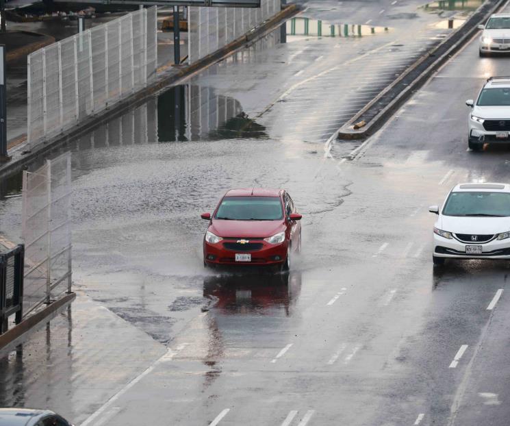 Lluvias ocasionan encharcamientos en cuatro alcaldías de CDMX