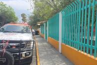 Sufre niña amputación de dedo en la escuela