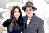 Posan juntos Johnny Depp y Penélope Cruz en Madrid Posan juntos Johnny Depp y Penélope Cruz en Madrid