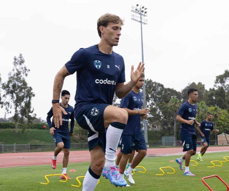 Tiene Rayados primer entrenamiento en California Tiene Rayados primer entrenamiento en California