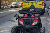 Detenido en cuatrimoto con reporte de robo Detenido en cuatrimoto con reporte de robo