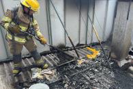 Moviliza conato de incendio en negocio de venta de pollo Moviliza conato de incendio en negocio de venta de pollo