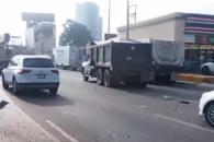 Resulta conductor herido en choque y estrellamiento Resulta conductor herido en choque y estrellamiento