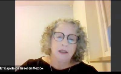 Embajadora israelí interrumpe sesión por ataques con misiles